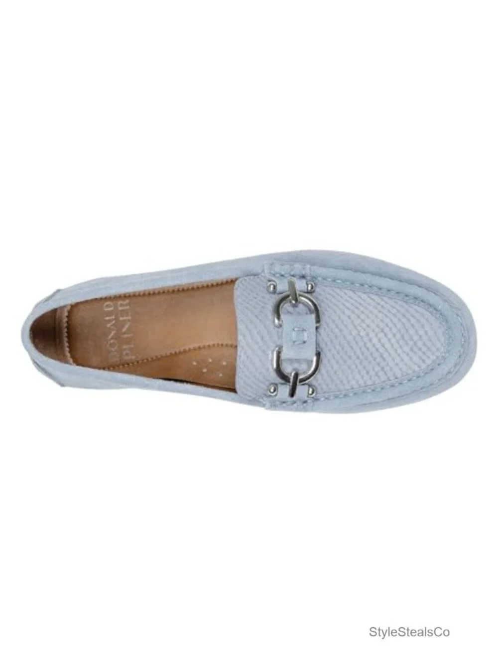 Suede Driving Loafer with Memory Foam, Slip On Women's Shoe